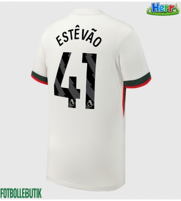 Chelsea Estevao Willian #41 Bortatröja 2025-26 Kortärmad